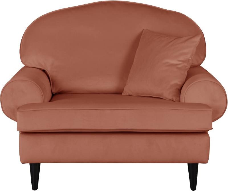 Home affaire Sessel »Vitreux«, auch in Bouclé-Bezug, B/T/H: 117/100/95 cm von home affaire