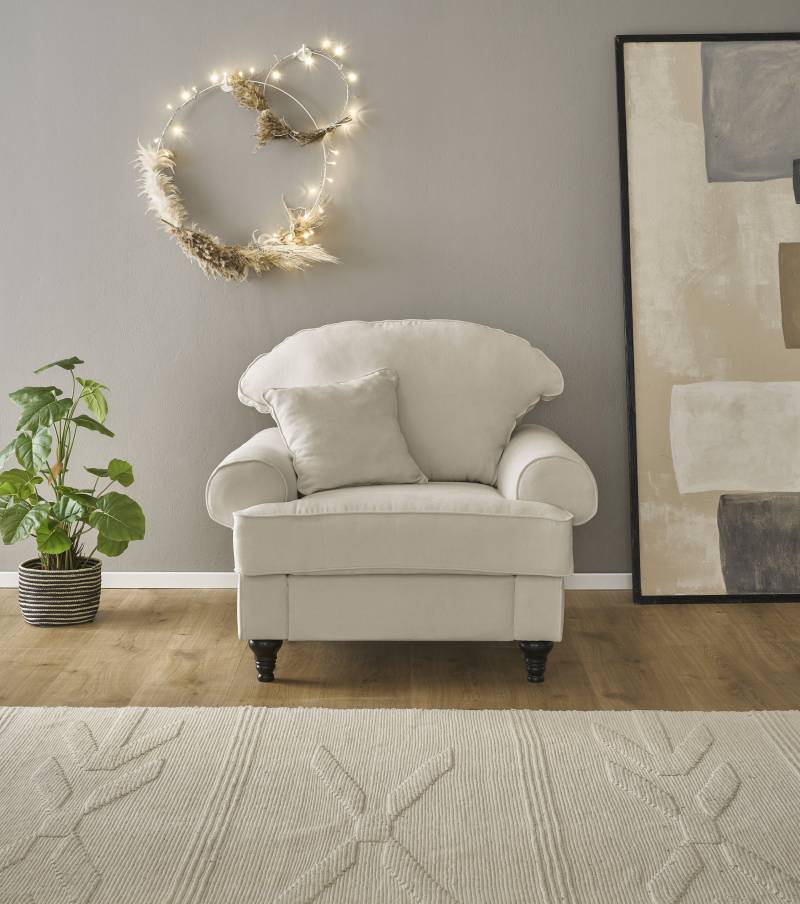 Home affaire Sessel »WESTMINSTER«, mit Federkern-Polsterung von home affaire