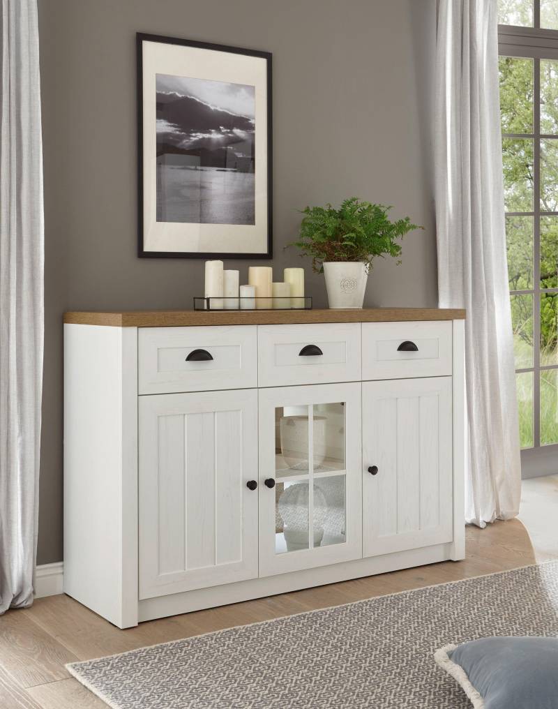 Home affaire Sideboard »Beauvais«, Breite ca. 130 cm von home affaire