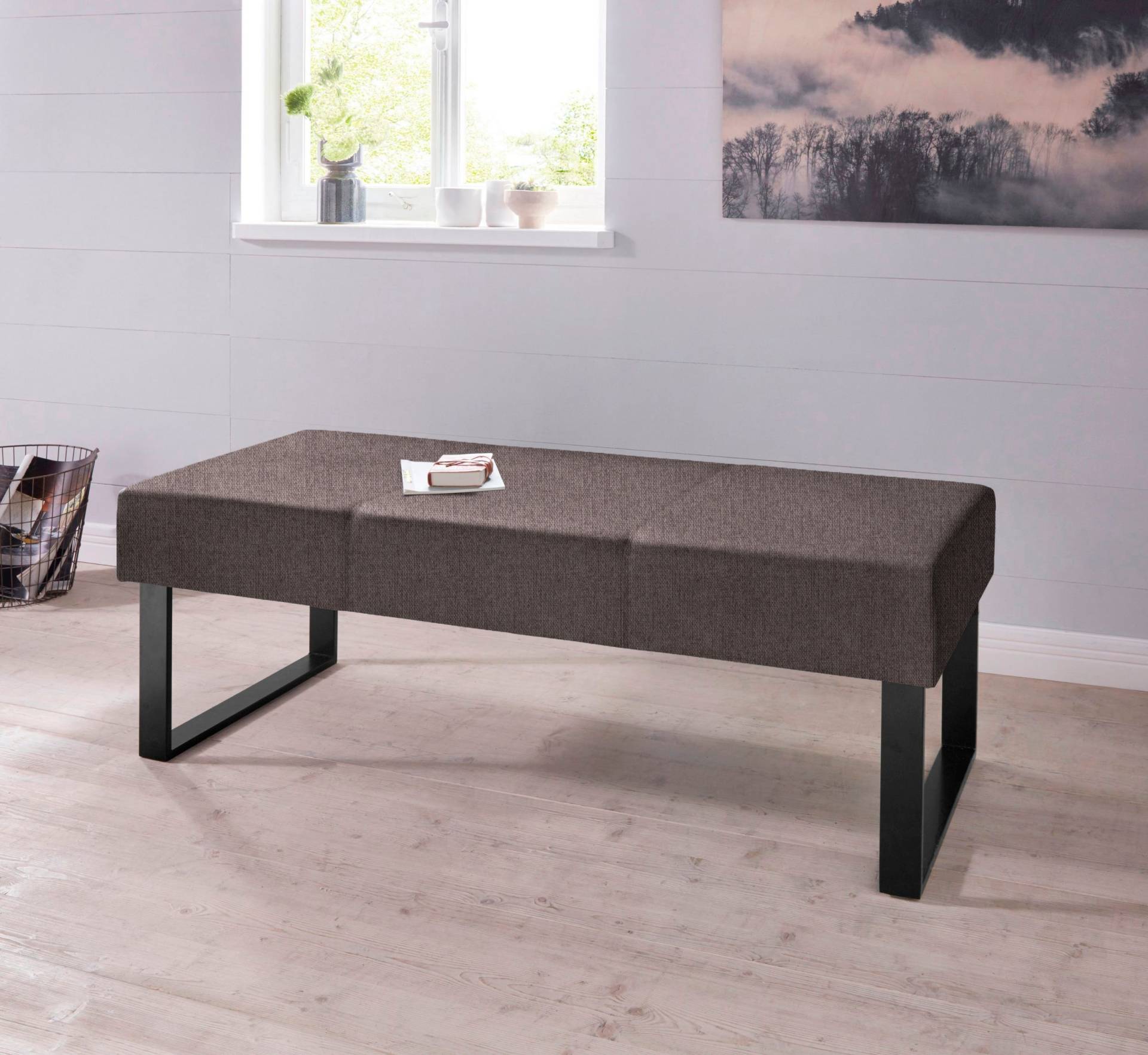 Home affaire Sitzbank »Oliver«, Breite 140cm, mit Metallgestell Home affaire Sitzbank »Oliver«, Breite 140cm, mit Metallgestell von home affaire
