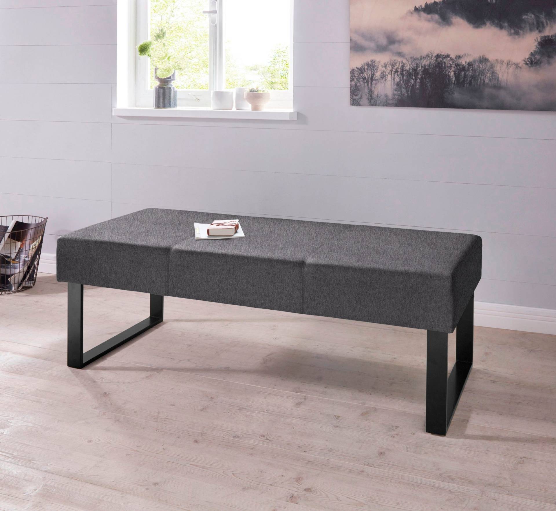 Home affaire Sitzbank »Oliver«, Breite 140cm, mit Metallgestell Home affaire Sitzbank »Oliver«, Breite 140cm, mit Metallgestell von home affaire