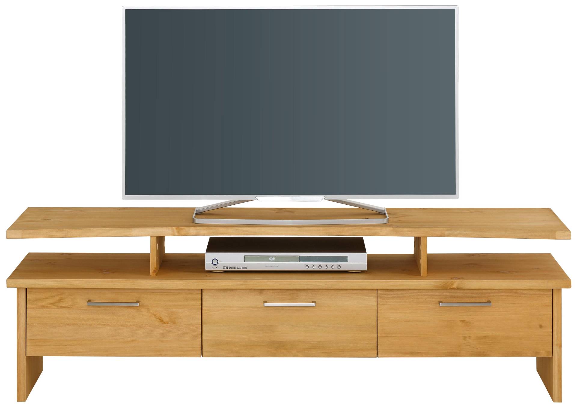 Home affaire TV-Board »Ixo«, Breite 148 cm, mit 3 Schubladen, aus masiver Kiefer, FSC® von home affaire