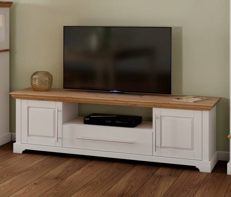 Home affaire TV-Board »Meliss«, Lowboard, 2-türig, Breite 171 cm, Kiefer massiv, FSC® von home affaire