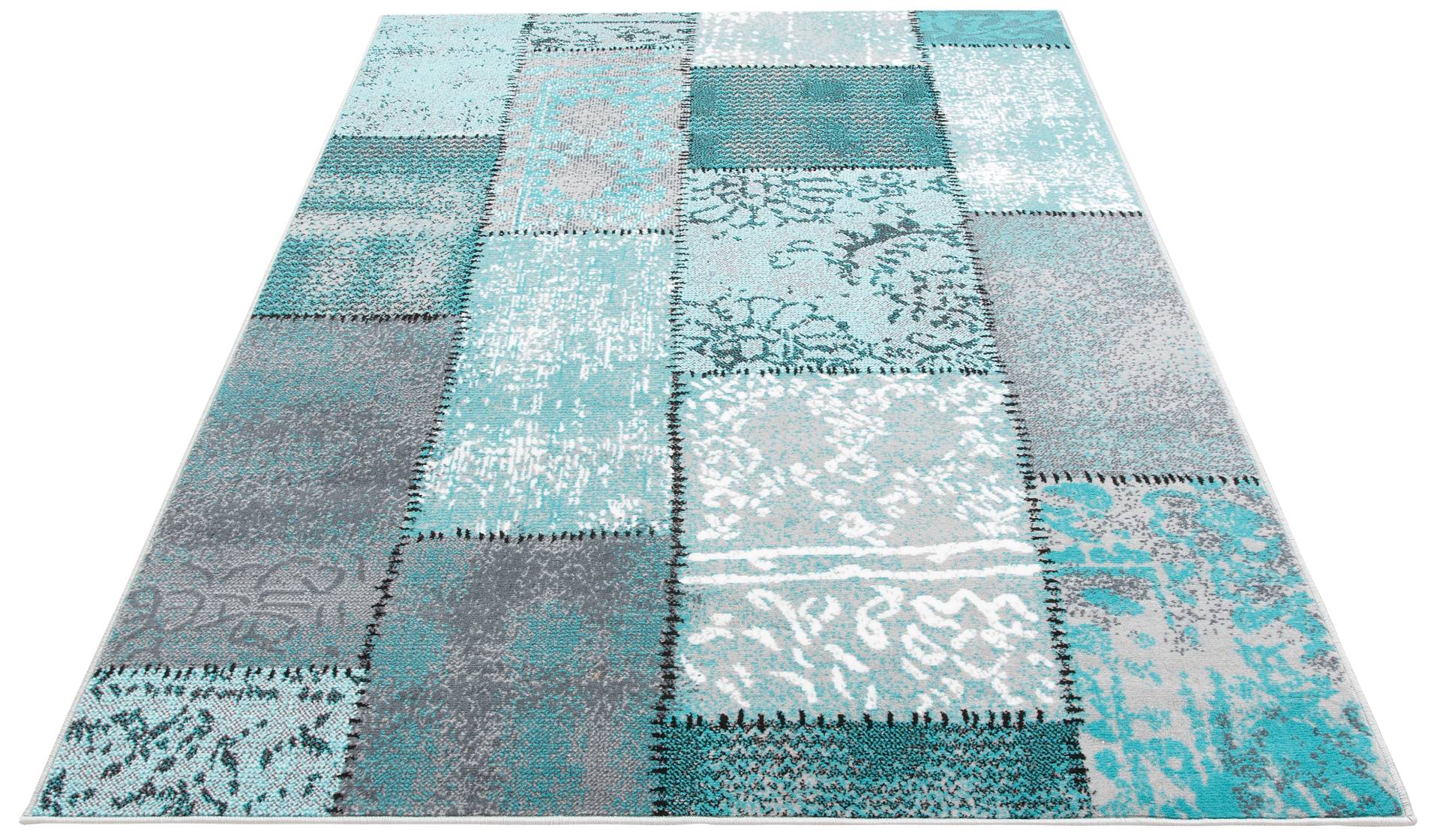 my home Teppich »Garry«, rechteckig, 7 mm Höhe, Vintage, Kurzflor, Patchwork-Design, farbenfroh, Wohnzimmer my home Teppich »Garry«, rechteckig, 7 mm Höhe, Vintage, Kurzflor, Patchwork-Design, farbenfroh, Wohnzimmer von My Home