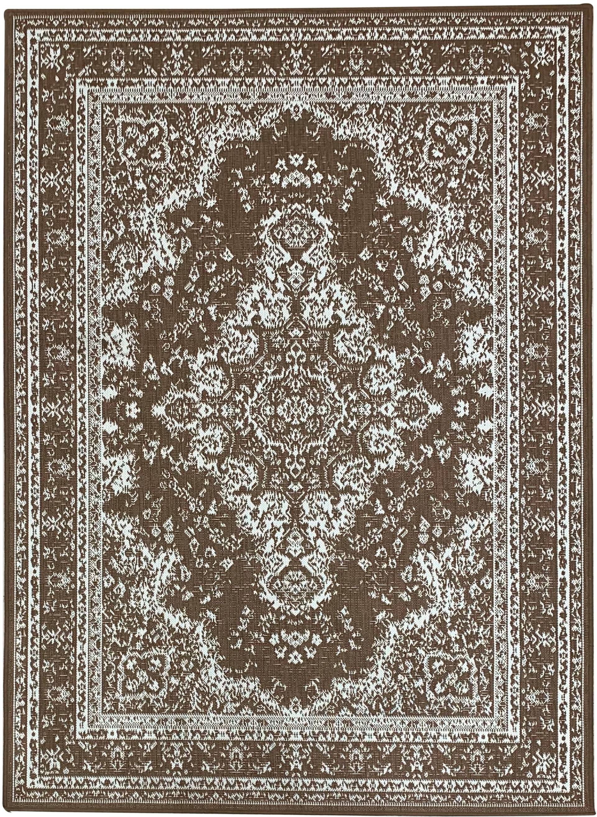 Home affaire Teppich »Oriental Outdoor«, rechteckig, 5 mm Höhe, In- und Outdoor geeignet, Sisal-Optik, Wendeteppich, Orient-Design Home affaire Teppich »Oriental Outdoor«, rechteckig, 5 mm Höhe, In- und Outdoor geeignet, Sisal-Optik, Wendeteppich, Orient-Design von home affaire