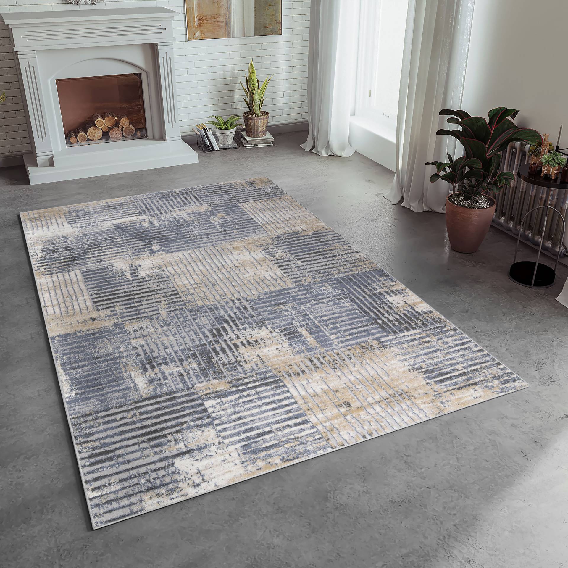 Home affaire Teppich »Talvi«, rechteckig, 8 mm Höhe, weiche Haptik, mehrfarbig Home affaire Teppich »Talvi«, rechteckig, 8 mm Höhe, weiche Haptik, mehrfarbig von home affaire