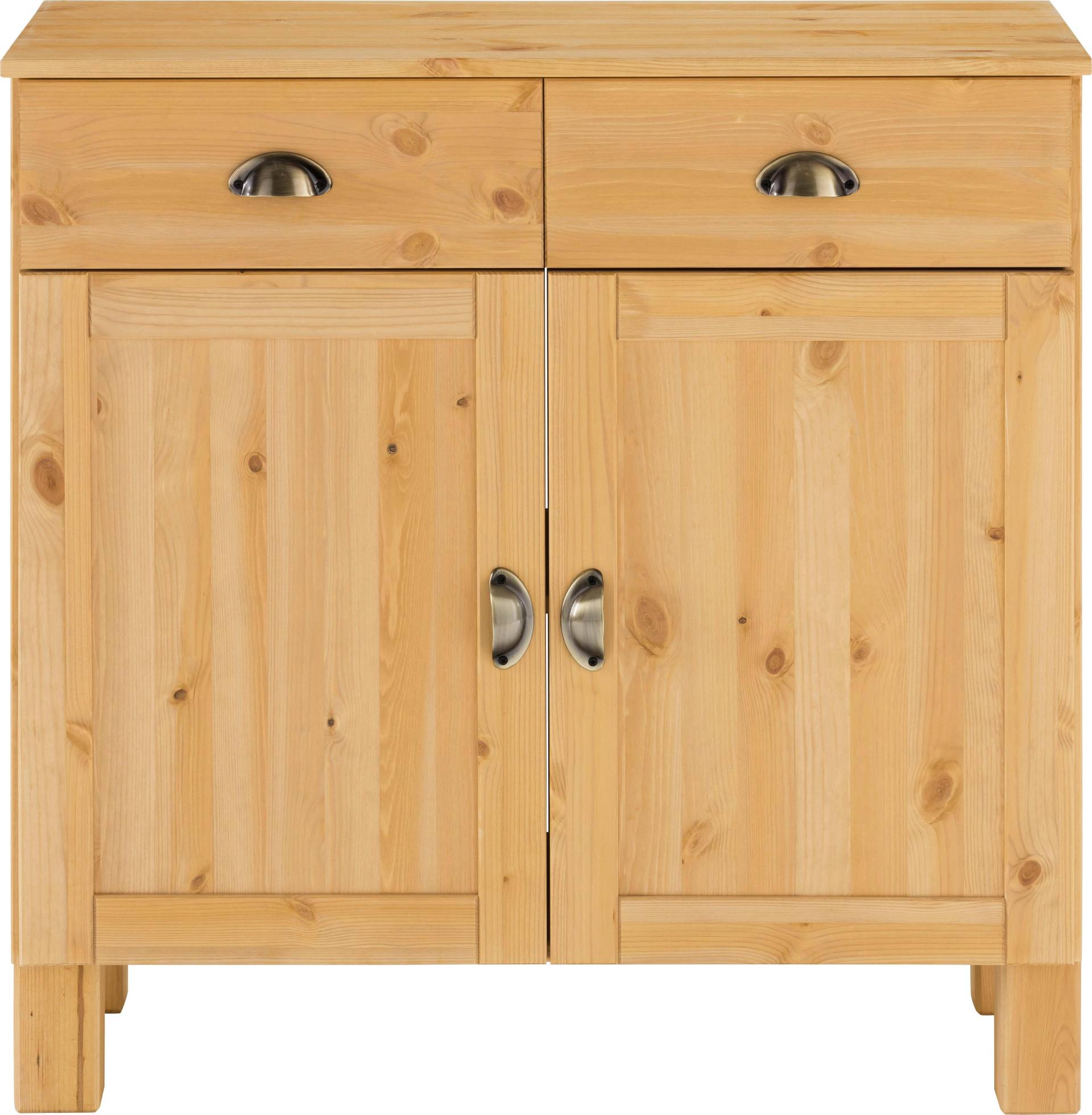 Home affaire Unterschrank »Oslo«, 85 cm breit, 38 cm tief, als Sideboard nutzbar, 2 Türen, 2 Schubladen Home affaire Unterschrank »Oslo«, 85 cm breit, 38 cm tief, als Sideboard nutzbar, 2 Türen, 2 Schubladen von home affaire