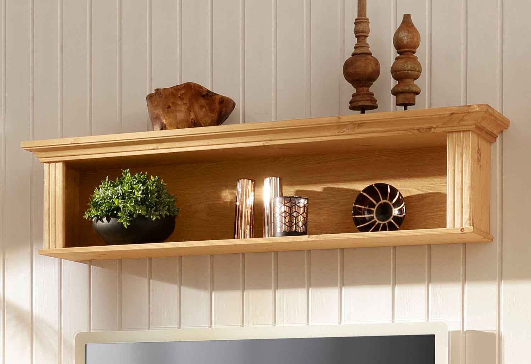 Home affaire Wandregal »Teresa«, Breite 120 cm, aus massiver Kiefer, FSC® Home affaire Wandregal »Teresa«, Breite 120 cm, aus massiver Kiefer, FSC® von home affaire