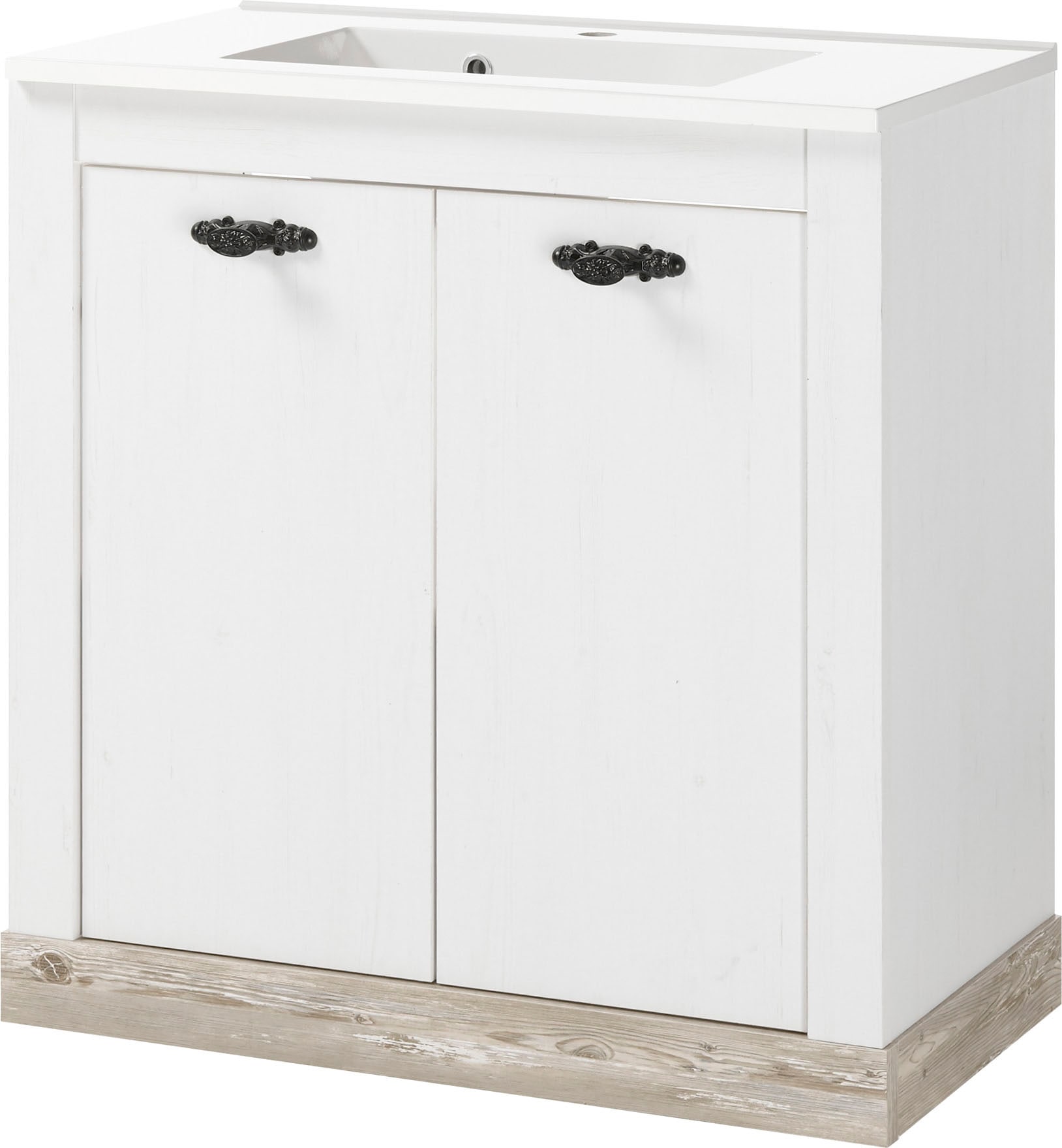 Home affaire Waschtisch »Florenz«, Breite 82 cm, Mineralgussbecken, stehend Home affaire Waschtisch »Florenz«, Breite 82 cm, Mineralgussbecken, stehend von home affaire