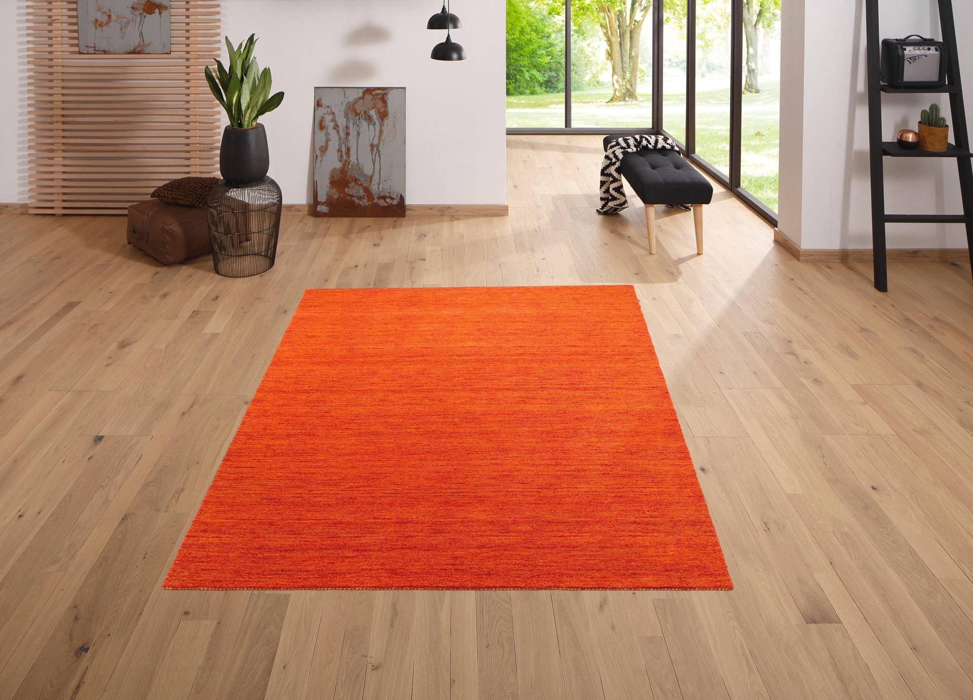 Home affaire Wollteppich »Tessa«, rechteckig, 15 mm Höhe, reine Wolle, handgewebt, weiche Haptik Home affaire Wollteppich »Tessa«, rechteckig, 15 mm Höhe, reine Wolle, handgewebt, weiche Haptik von home affaire