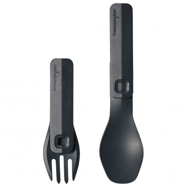 humangear - Besteck GoBites Click - Besteck grau/schwarz von humangear