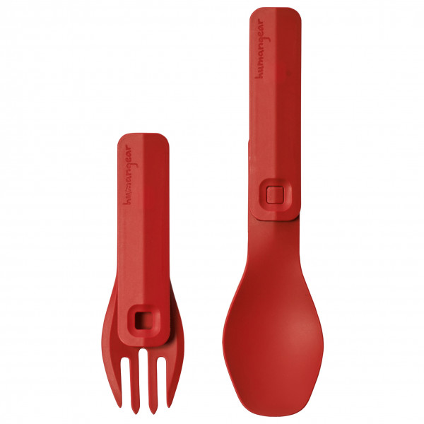 humangear - Besteck GoBites Click - Besteck rot von humangear