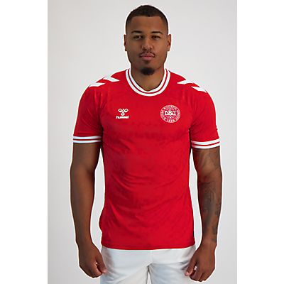 Dänemark Home Replica Herren Fussballtrikot EM 2024 von hummel