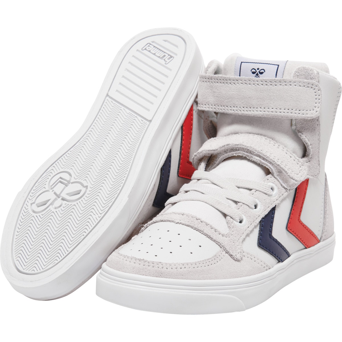 hummel Sneaker »SLIMMER STADIL LEATHER HIGH JR« von hummel