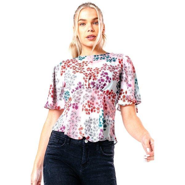 Bluse Paint Daisy Damen Multicolor 30 von hype