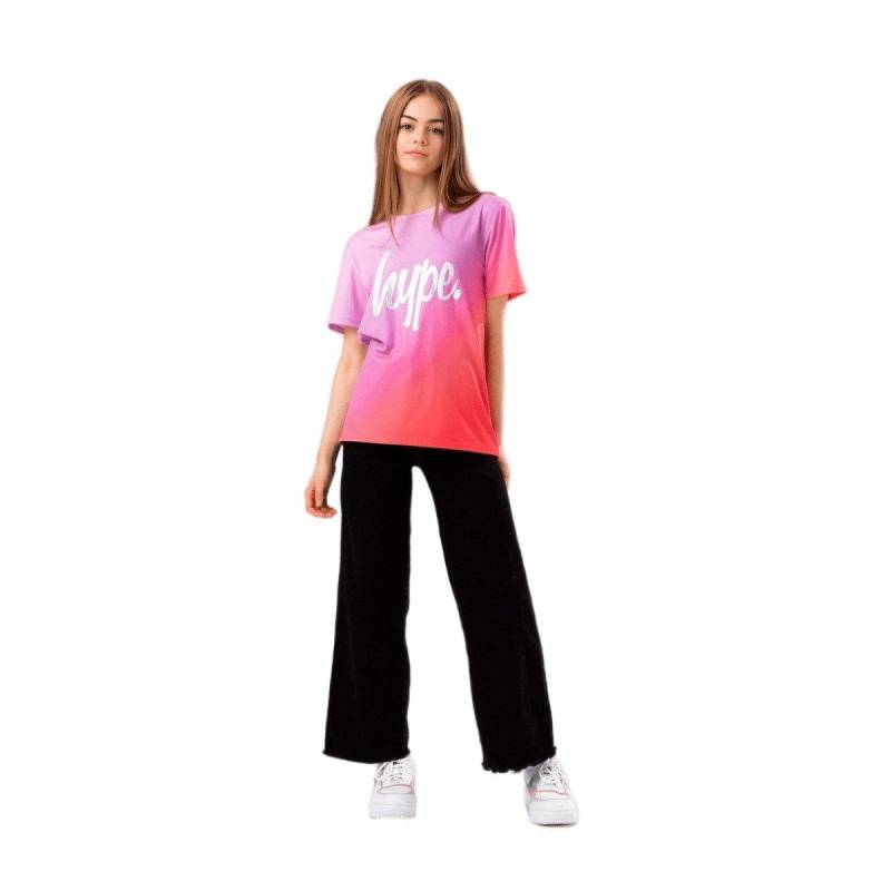 Fade Holographic Tshirt Mädchen Pink 170 von hype