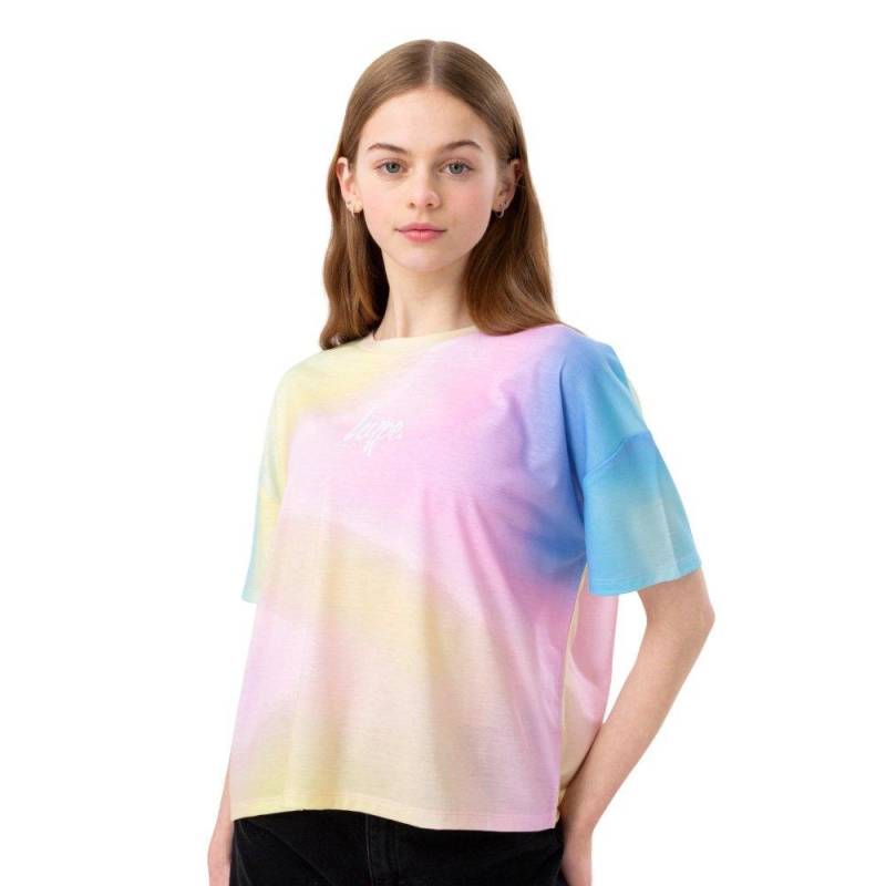 Hippy Tshirt Überschnittene Schulter Mädchen Multicolor 116 von hype