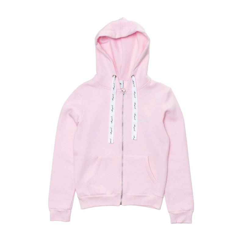 Hoodie Mit Durchgehendem Reißverschluss Damen Pink 42 von hype