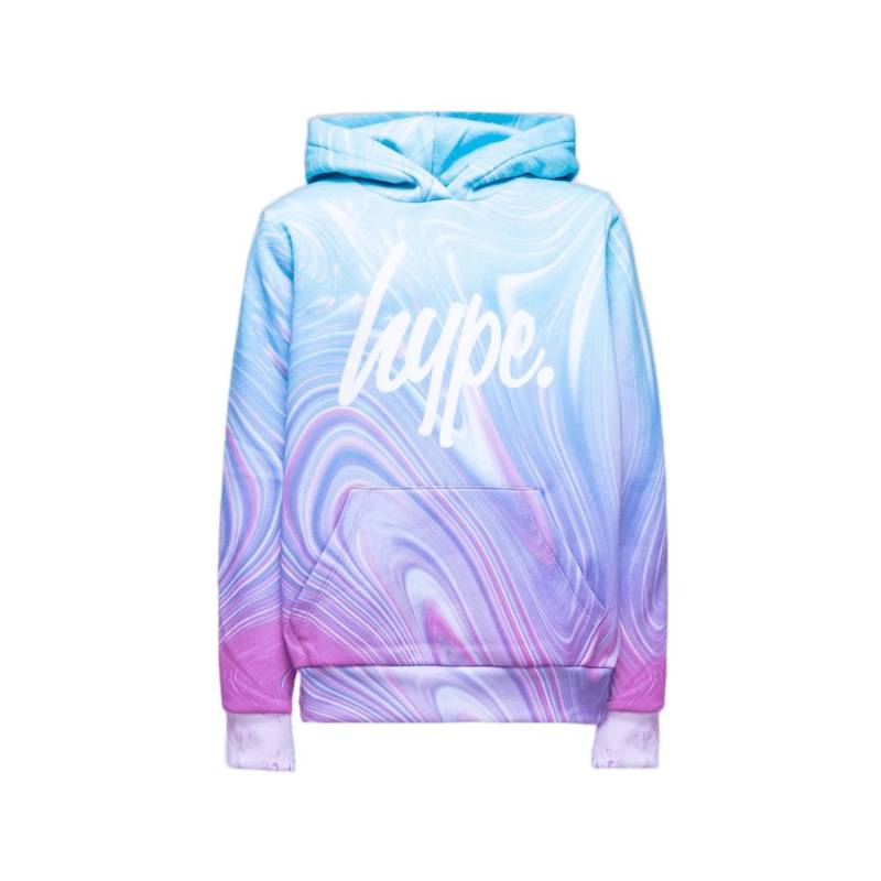 Marble Script Kapuzenpullover Mädchen Multicolor 128 von hype