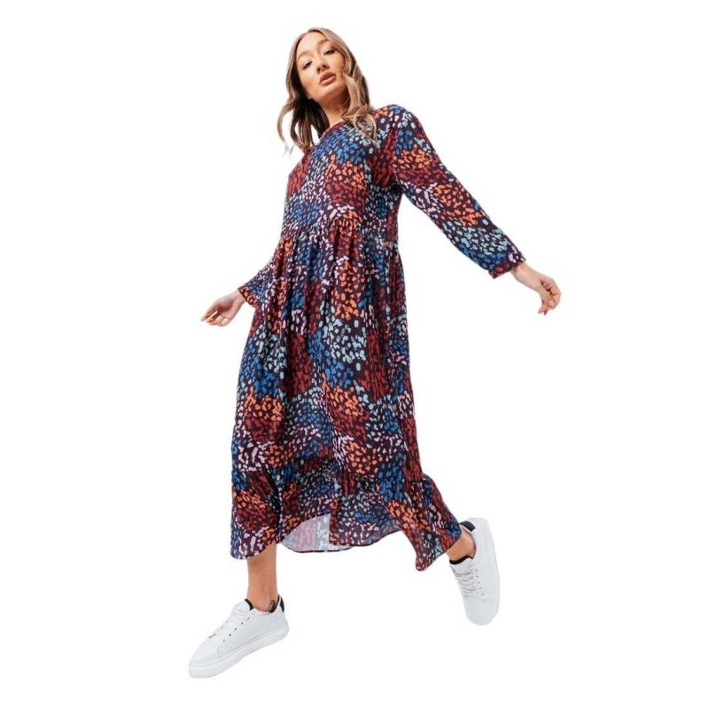 Multi Prints Kleid Damen Multicolor 30 von hype