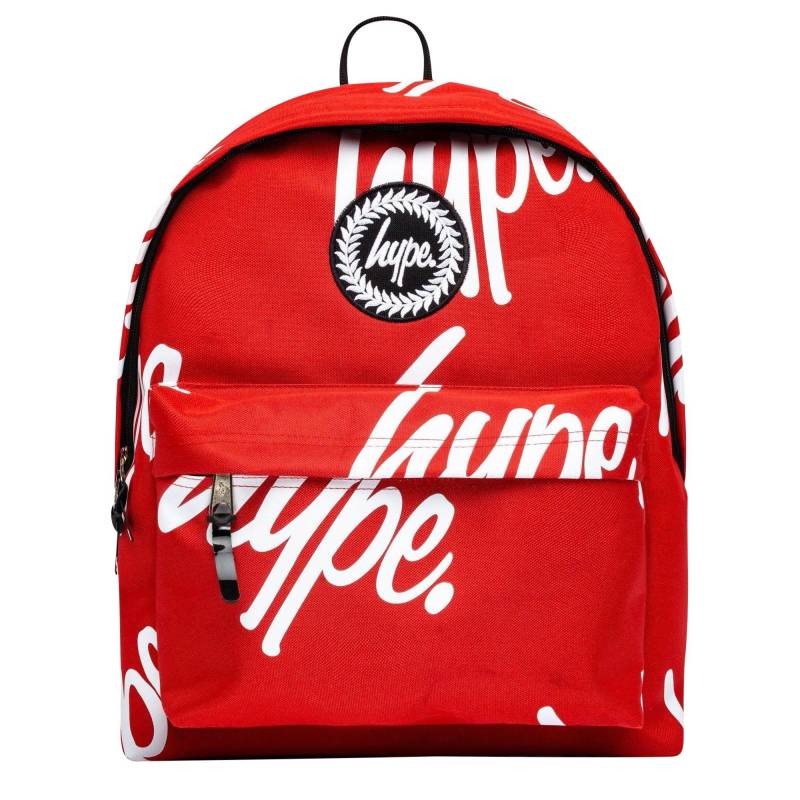 Rucksack, Wappen Herren Rot Bunt ONE SIZE von hype