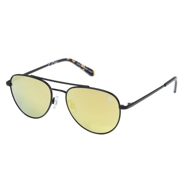 Sonnenblume Pilot Sonnenbrille Herren Schwarz ONE SIZE von hype