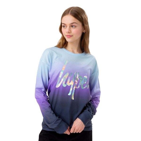 Tshirt Langärmlig Mädchen Blau 116 von hype