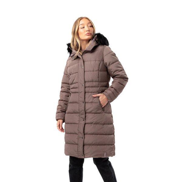 Steppjacke Gewebtes Etikett Damen Eisen 30 von hype