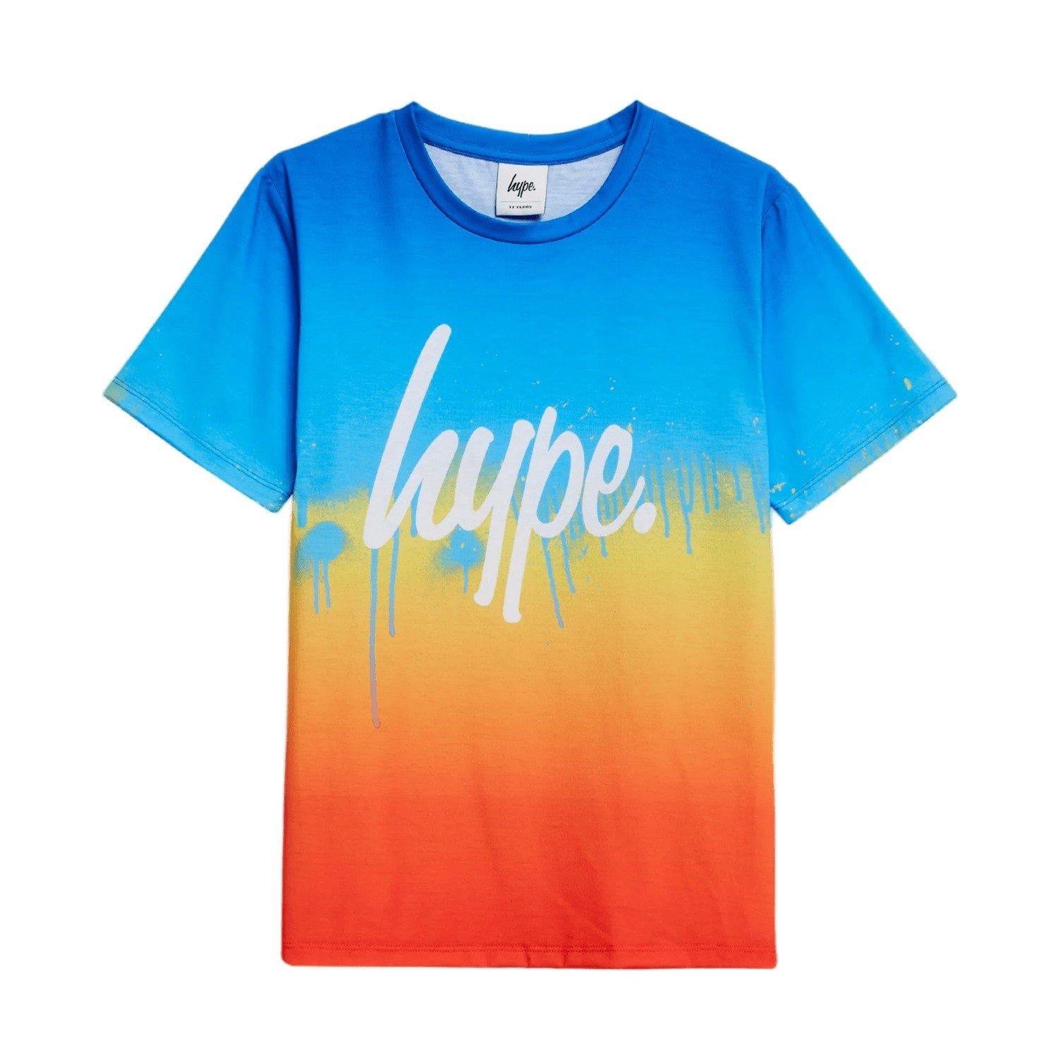 Sunset Drip Tshirt Jungen Blau 104 von hype