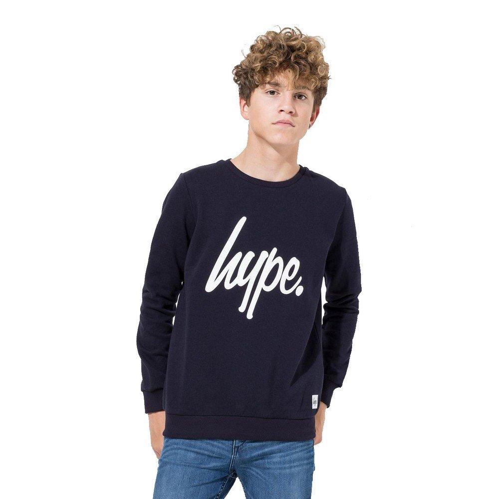 Sweatshirt Mit Logoschriftzug Mädchen Marine 128 von hype