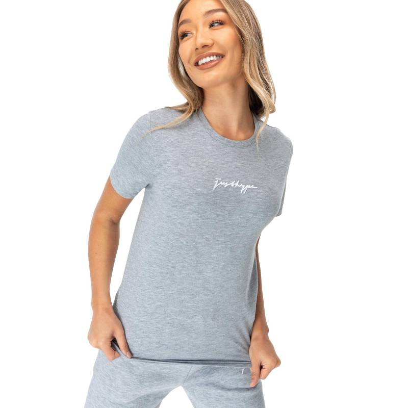 T-shirt Damen Grau 32 von hype