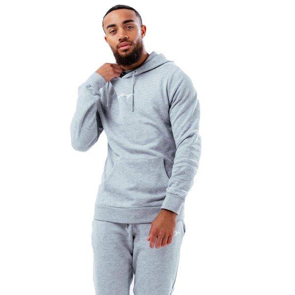 Kapuzenpullover Herren Taubengrau S von hype