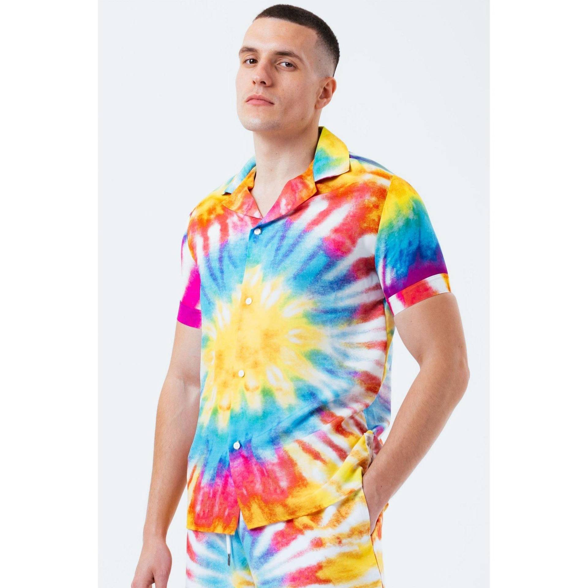 "resort" Hemd Herren Multicolor XXS von hype