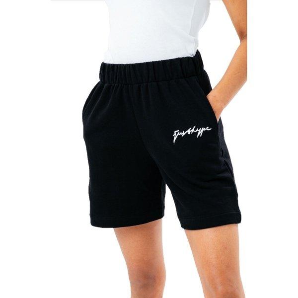 "reverse Look" Shorts Damen Schwarz 30 von hype