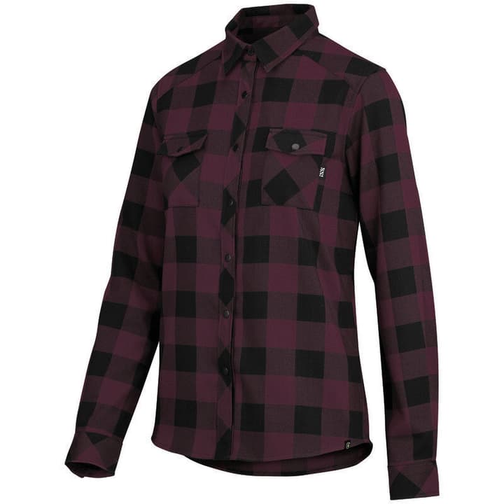 iXS Carve Digger Bikeshirt aubergine von iXS