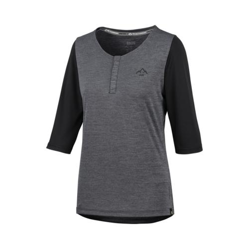 iXS Carve X Damen 3/4 Henley - schwarz 42 von iXS