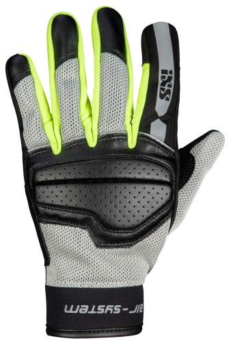 iXS Classic Damen Handschuh Evo-Air - schwarz-hell grau-neon g (Grösse: DS) von iXS