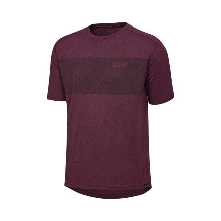 iXS Flow Censored T-Shirt bordeaux von iXS