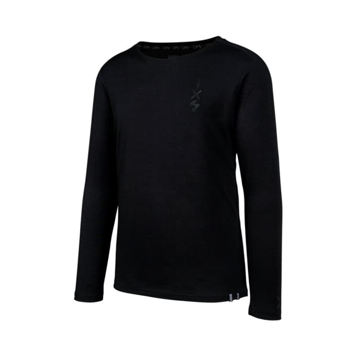 iXS Flow Merino long sleeve jersey Langarmshirt schwarz von iXS