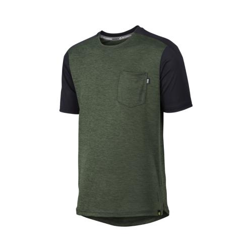 iXS Flow X Kids Jersey - olive KL (Kinder L) (Grösse: KL) von iXS