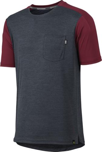 iXS Flow X Kids Jersey - raisin KL (Kinder L) (Grösse: KL) von iXS