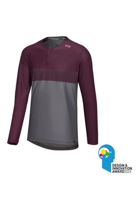 iXS Flow XTG Langarmshirt bordeaux von iXS