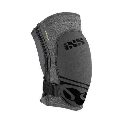 iXS Flow Zip Knieschoner - grey (Grösse: M) von iXS