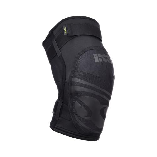 iXS Hack Evo+ Knee Guards - schwarz KL (Kinder L) (Grösse: KM) von iXS