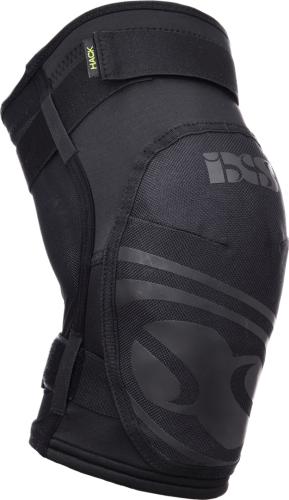 iXS Hack Evo+ Knee Guards - schwarz KL (Kinder L) (Grösse: KS) von iXS