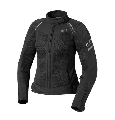 iXS Motorradjacke Damen Andorra - schwarz (Grösse: D2XL) von iXS