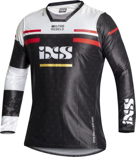 iXS MX Jersey Tracer 1.0 - schwarz-weiss-rot (Grösse: XL) von iXS