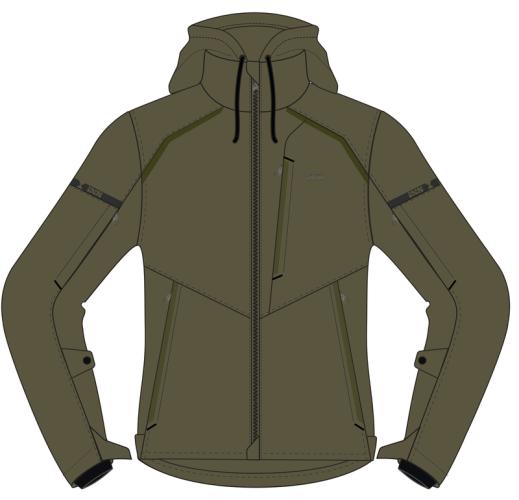 iXS Classic SO Jacke Moto 2.0 - olive (Grösse: 2XL) von iXS