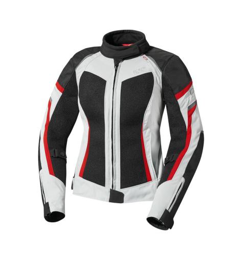 iXS Jacke Andorra - grey-black-red (Grösse: DM) von iXS