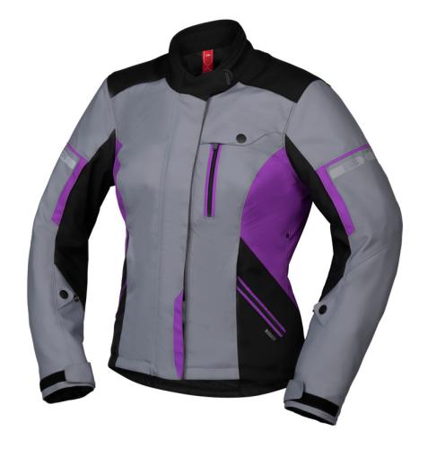 iXS Motorradjacke Damen Tour Finja-ST 2.0 - schwarz-grau-braun (Grösse: DXL) von iXS